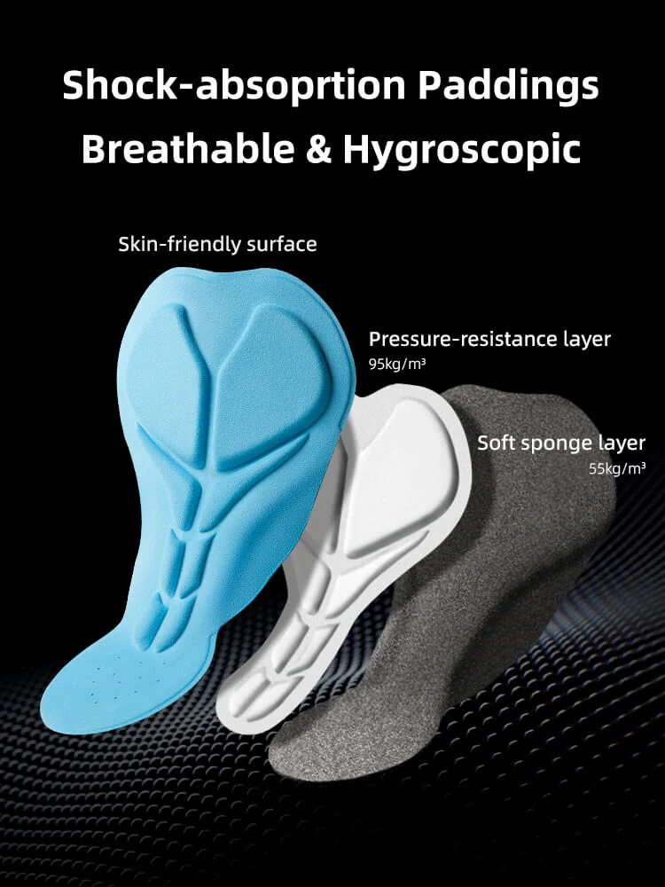 Men's 3D Padded Cycling Underwear Liner Shorts - Image 10