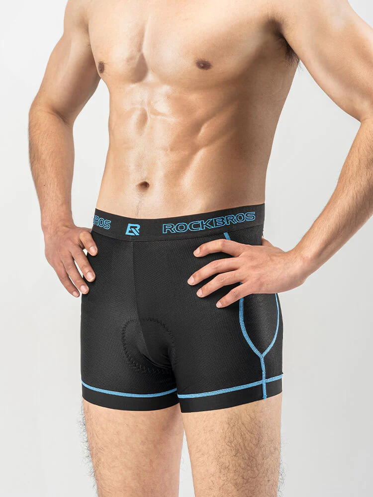 Men's 3D Padded Cycling Underwear Liner Shorts - Image 7