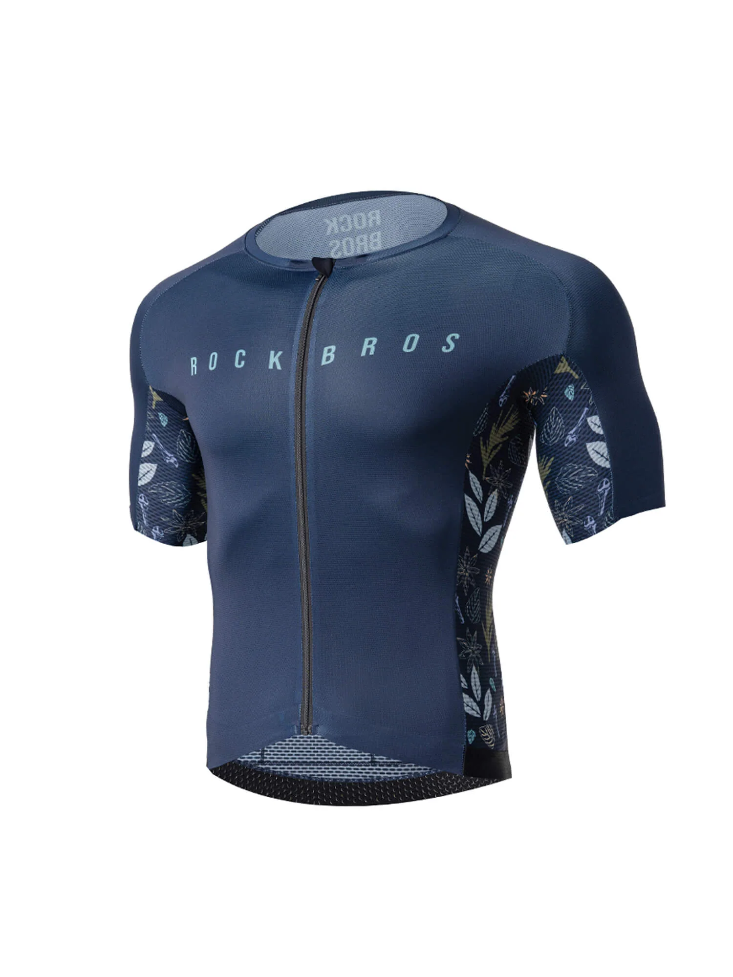 Men's Birds & Flowers Short-Sleeve Cycling Jersey - Image 17