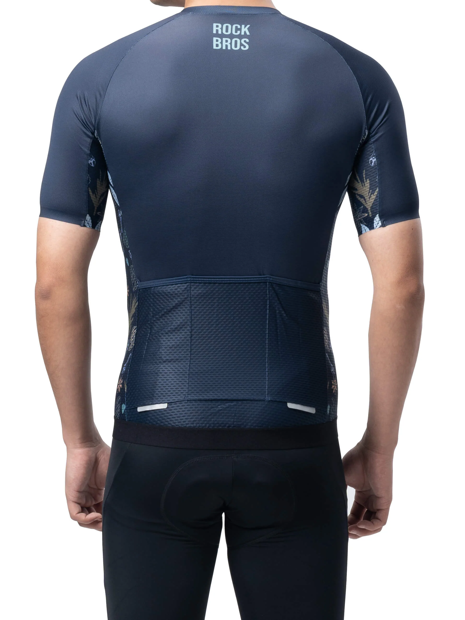 Men's Birds & Flowers Short-Sleeve Cycling Jersey - Image 22