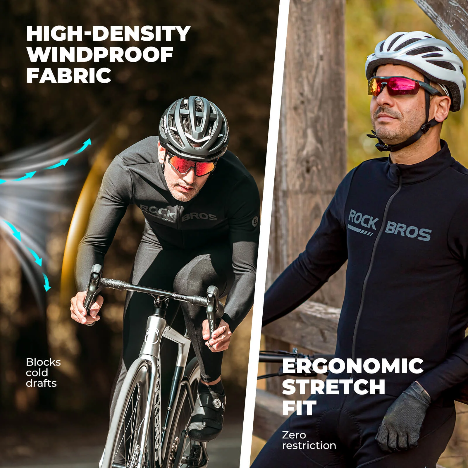 Men's Long-Sleeve Thermal Cycling Jersey - Image 4