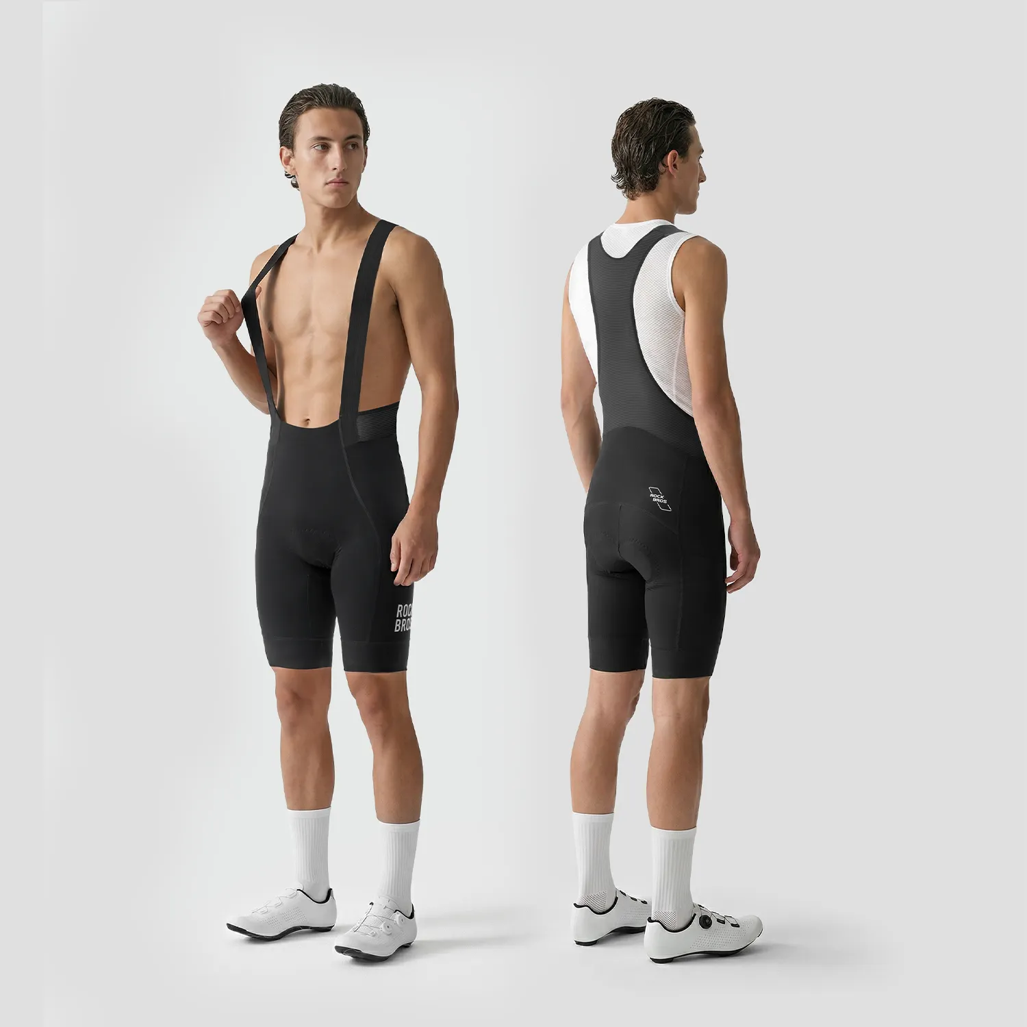 Men's QINGLAN Cycling Bib Shorts with DOLOMITI Pad - Image 3