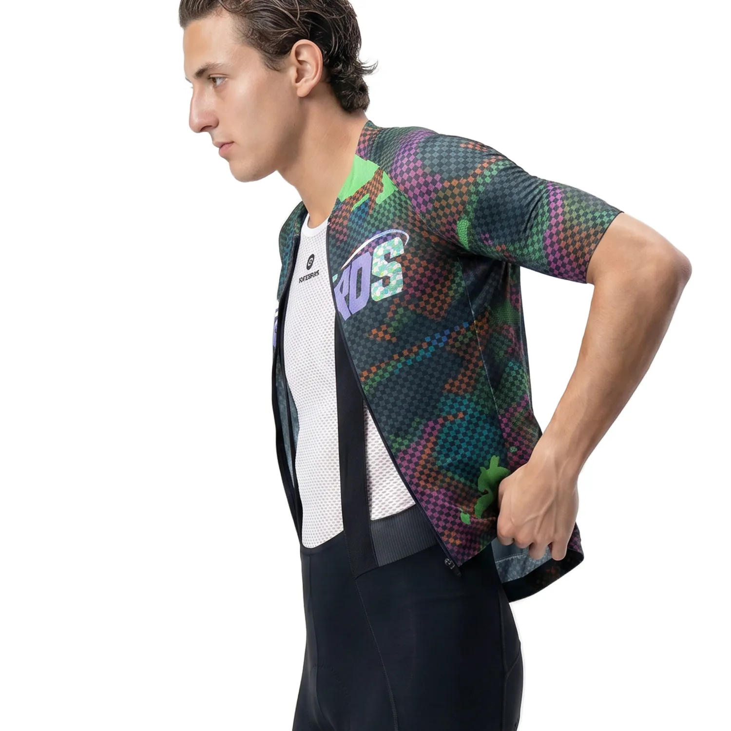 Men's Reflective Breathable Short Sleeve Cycling Jersey - Image 5