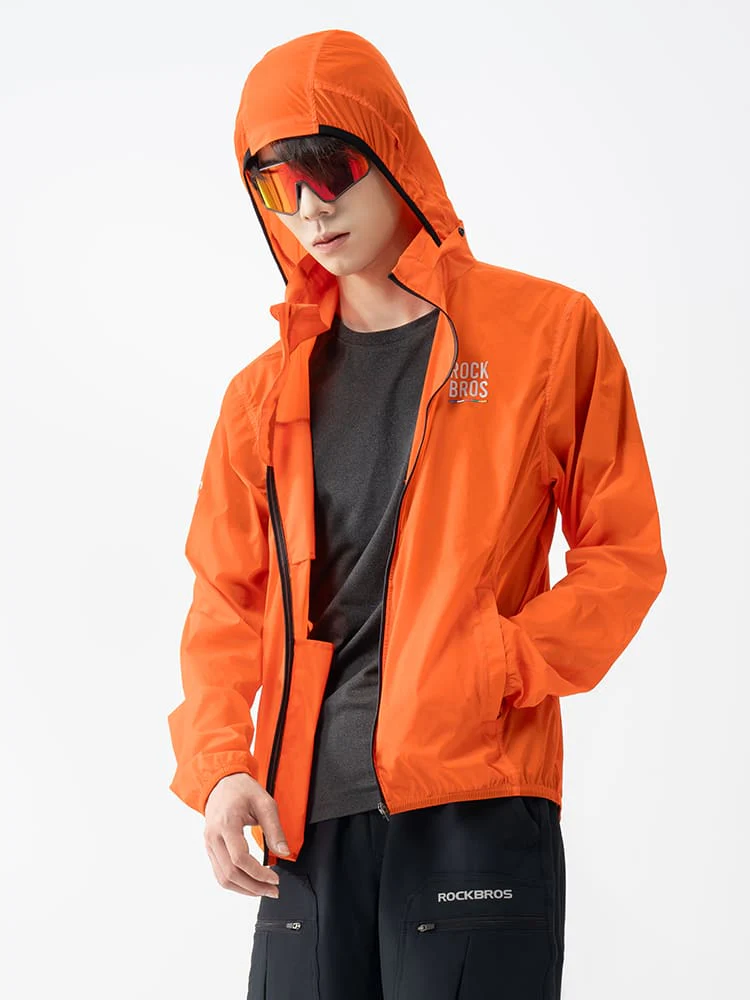 Men's ROAD-TO-SKY Lightweight Cycling Windbreaker - Image 12