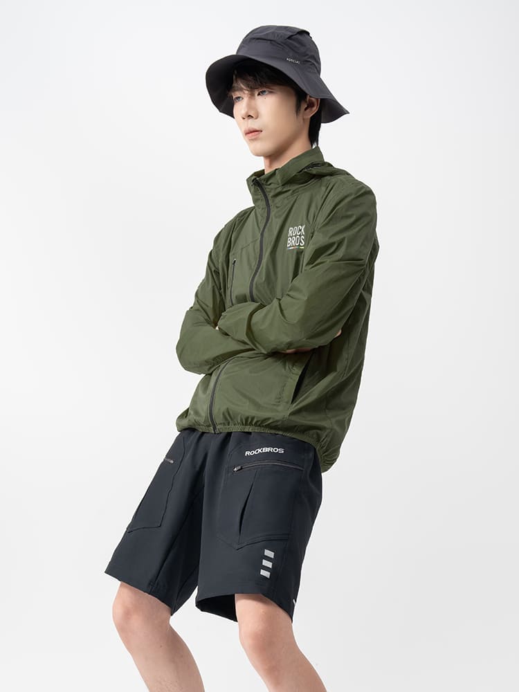Men's ROAD-TO-SKY Lightweight Cycling Windbreaker - Image 15