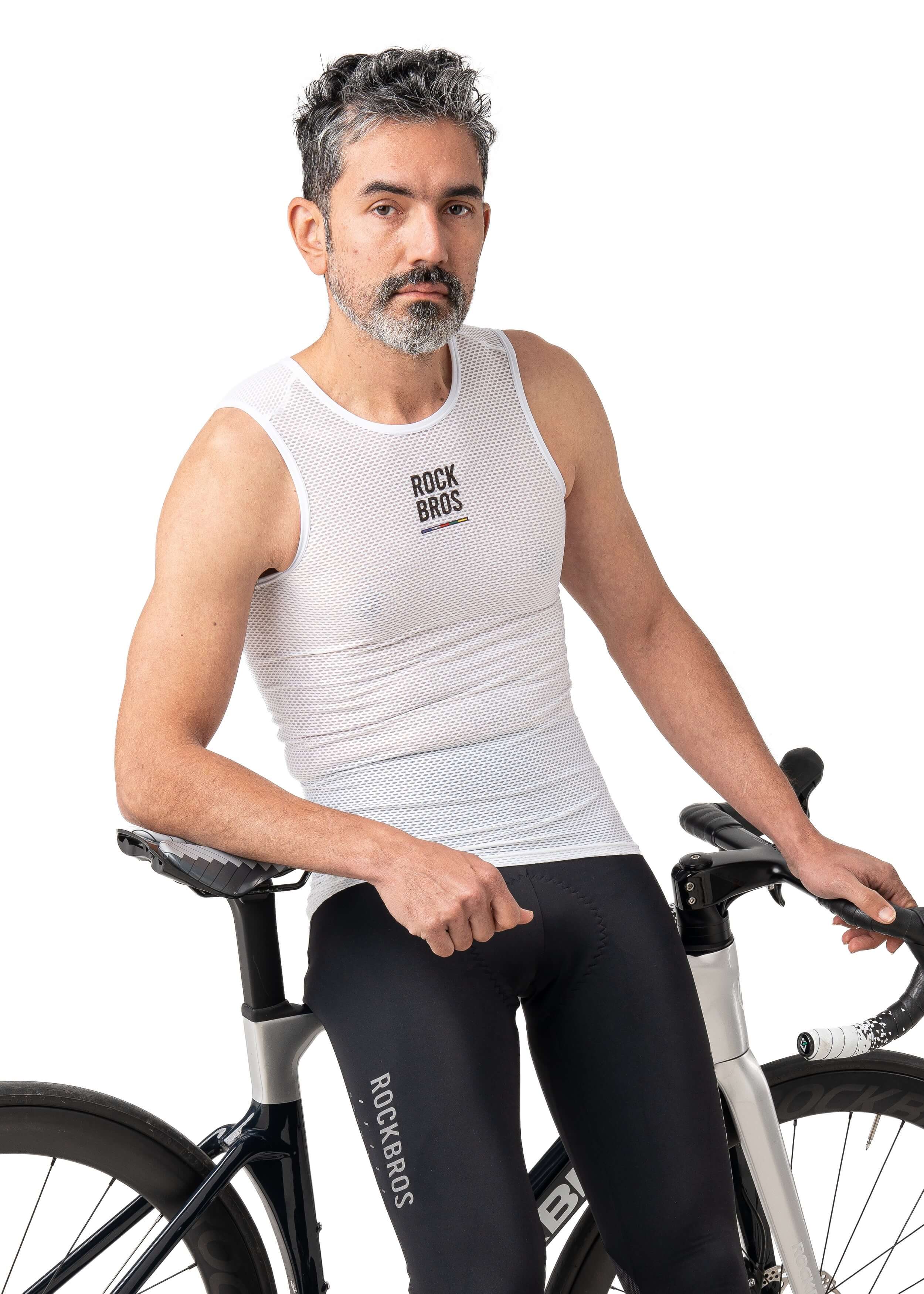 Men's ROAD TO SKY Sleeveless Cycling Base Layer - Image 12