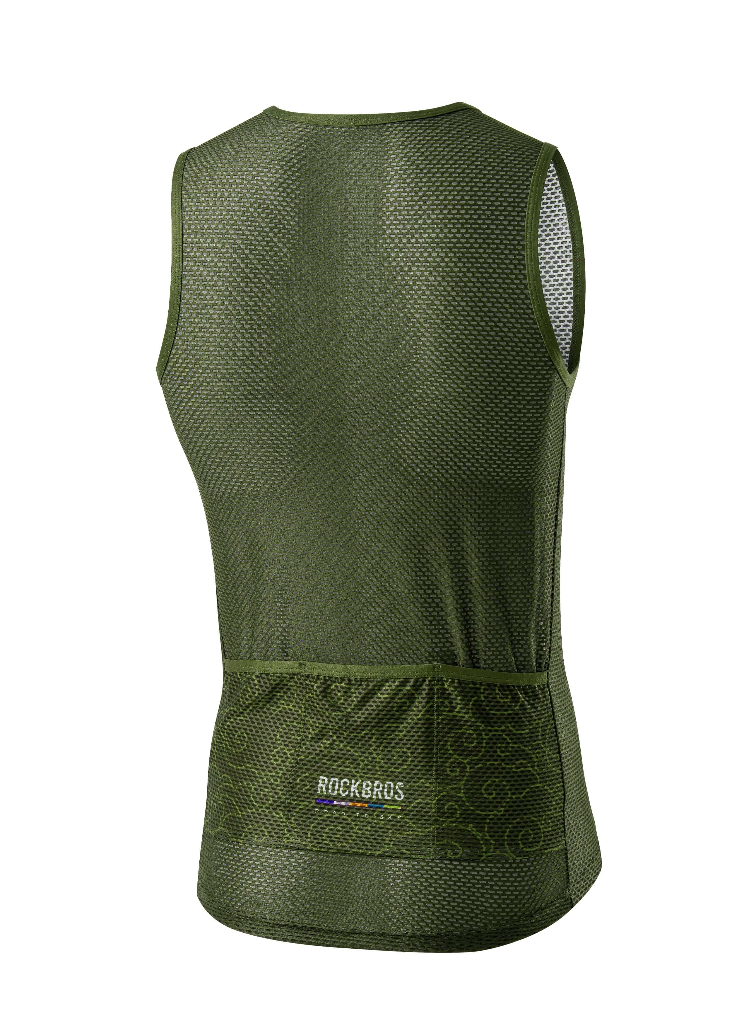 Men's ROAD TO SKY Sleeveless Cycling Base Layer - Image 20