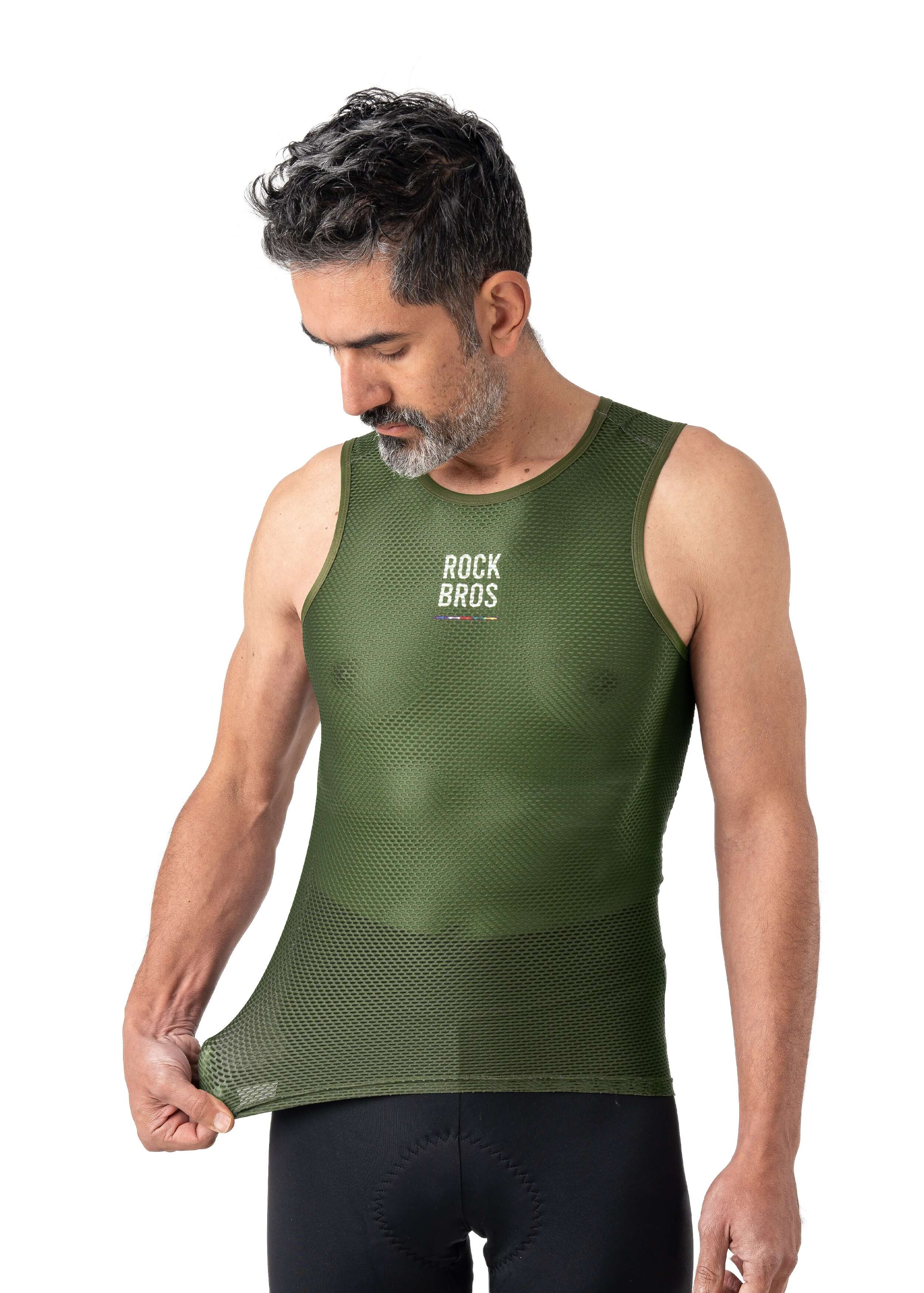 Men's ROAD TO SKY Sleeveless Cycling Base Layer - Image 23