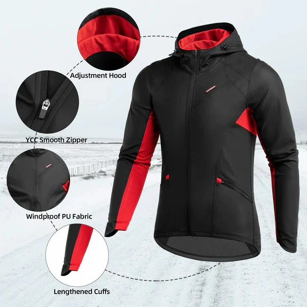 Men's Thermal Cycling Jacket - Image 3