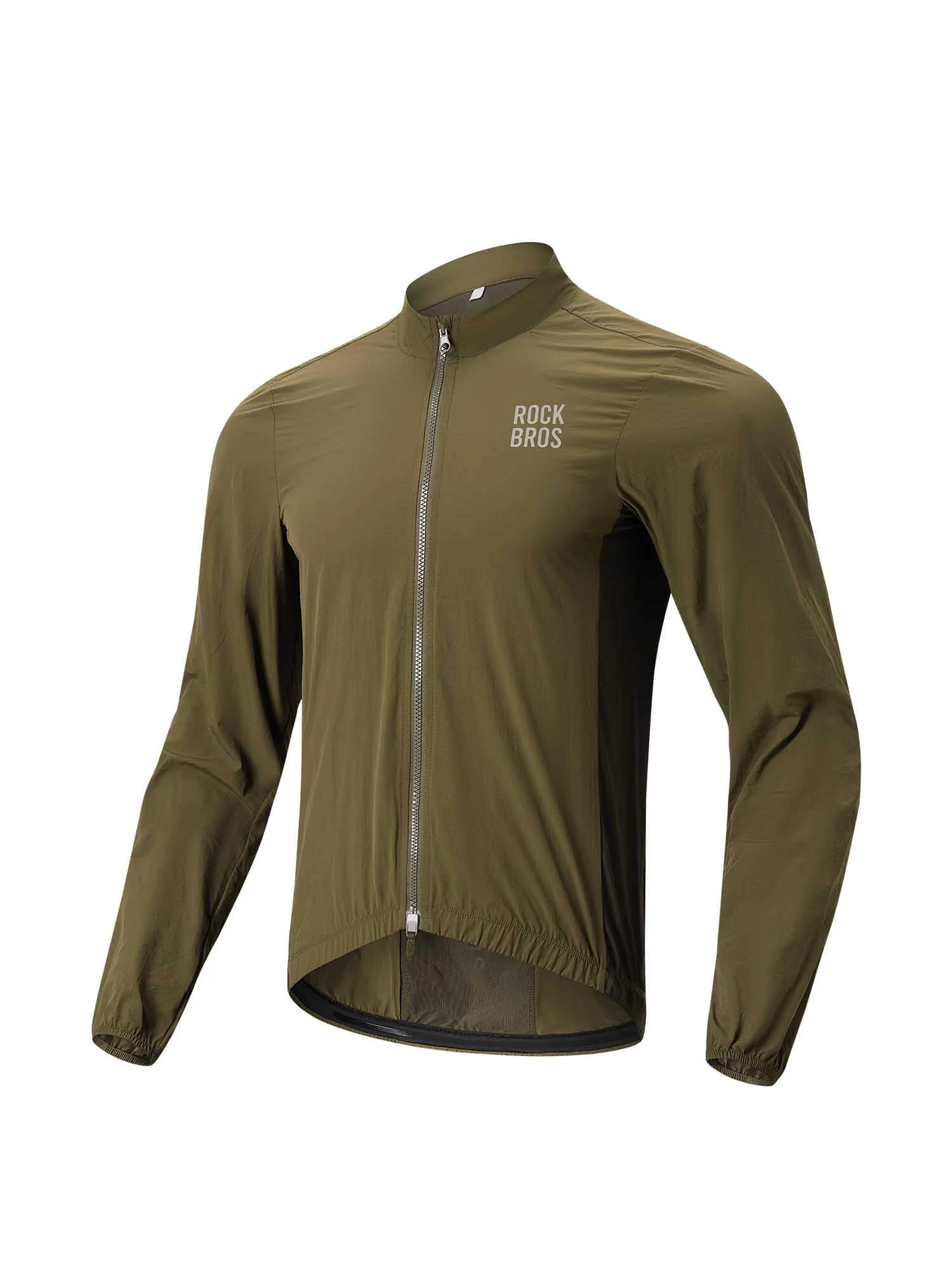 Men's Windproof Cycling Jacket Foldable Bike Windbreaker - Image 2