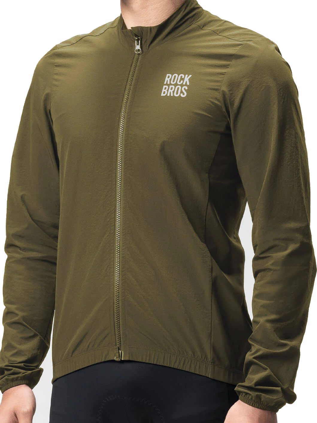 Men's Windproof Cycling Jacket Foldable Bike Windbreaker - Image 6