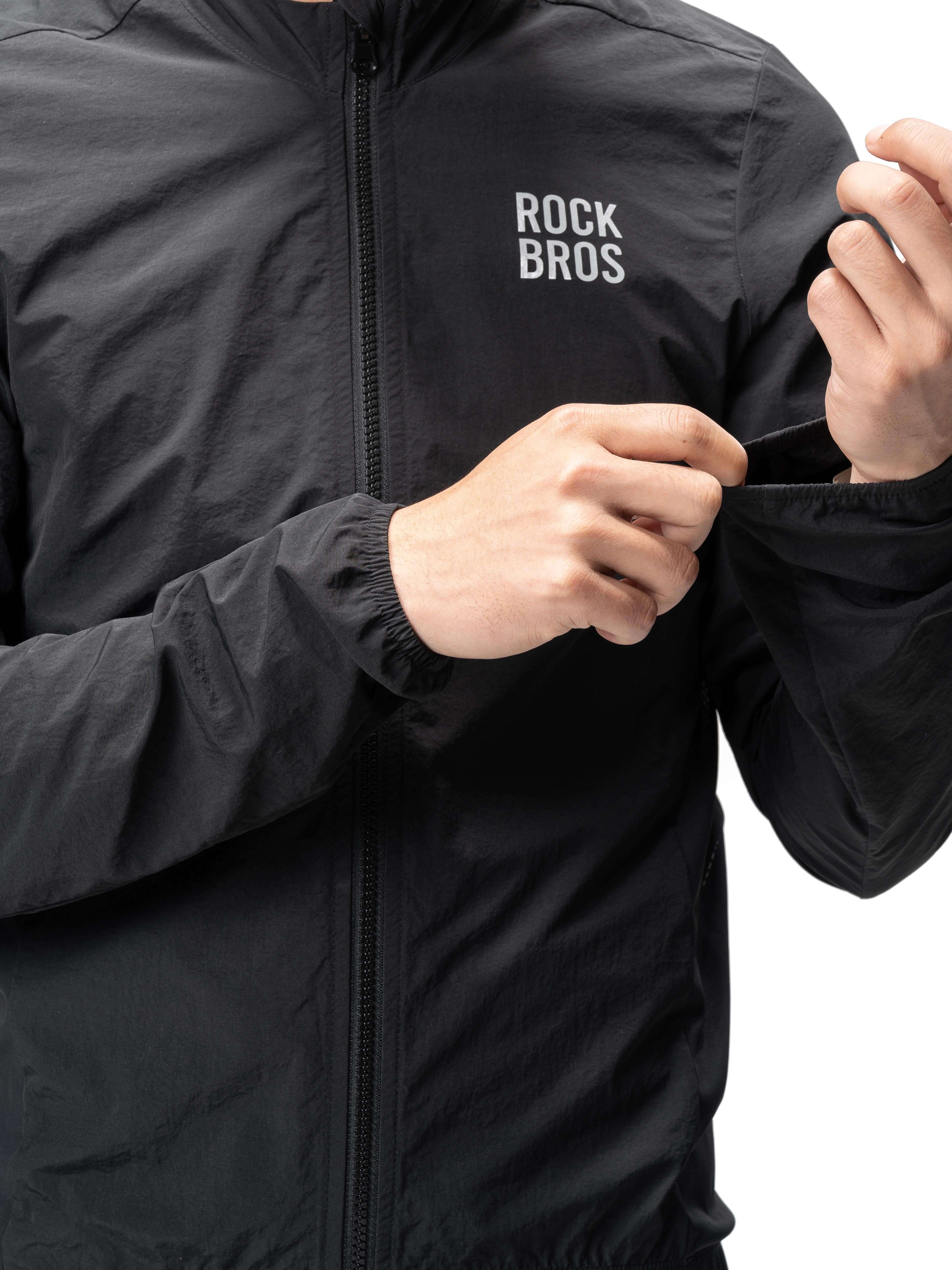 Men's Windproof Cycling Jacket Foldable Bike Windbreaker - Image 8