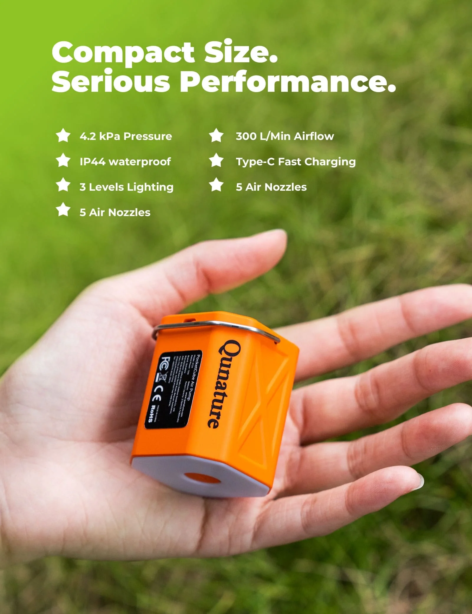 Mini Lightweight Outdoor Air Pump - Image 9