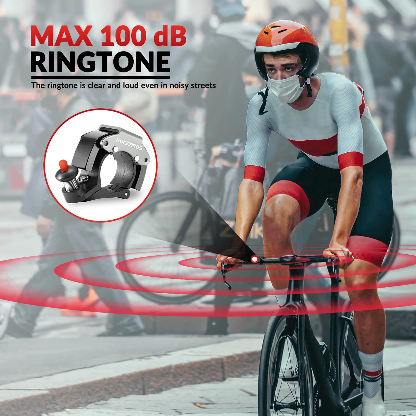 Minimalist Invisible Bike Bell - Fits 22.2mm - Image 10