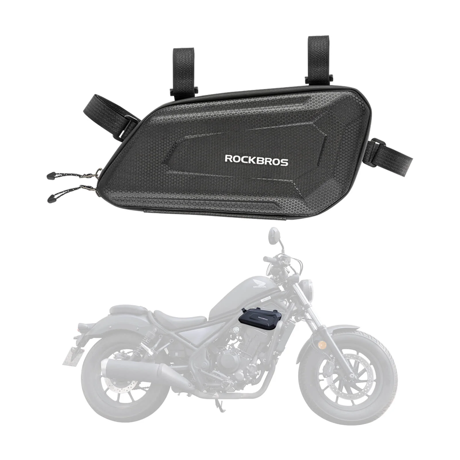 Motorcycle Triangle Side Bag - Image 2