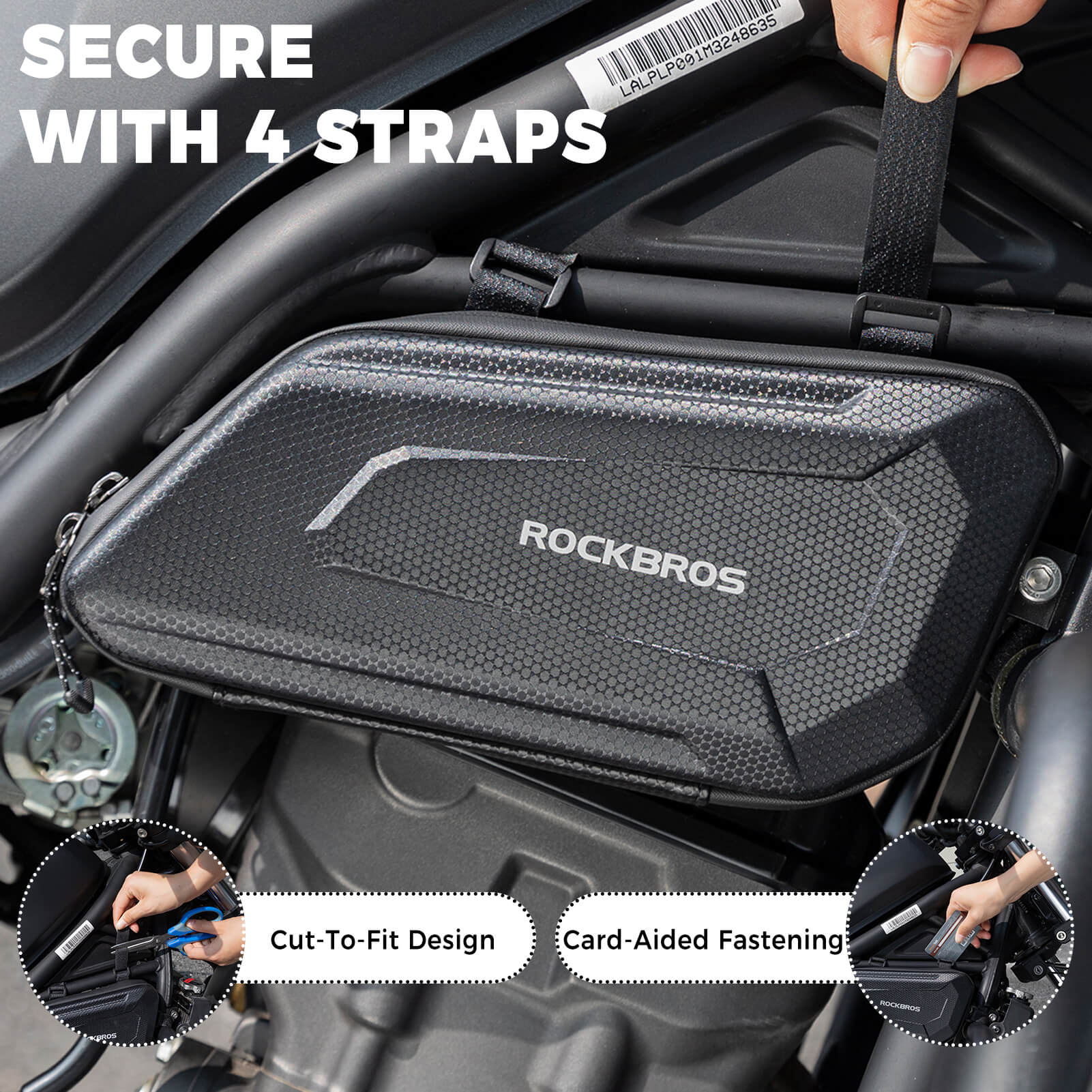 Motorcycle Triangle Side Bag - Image 7