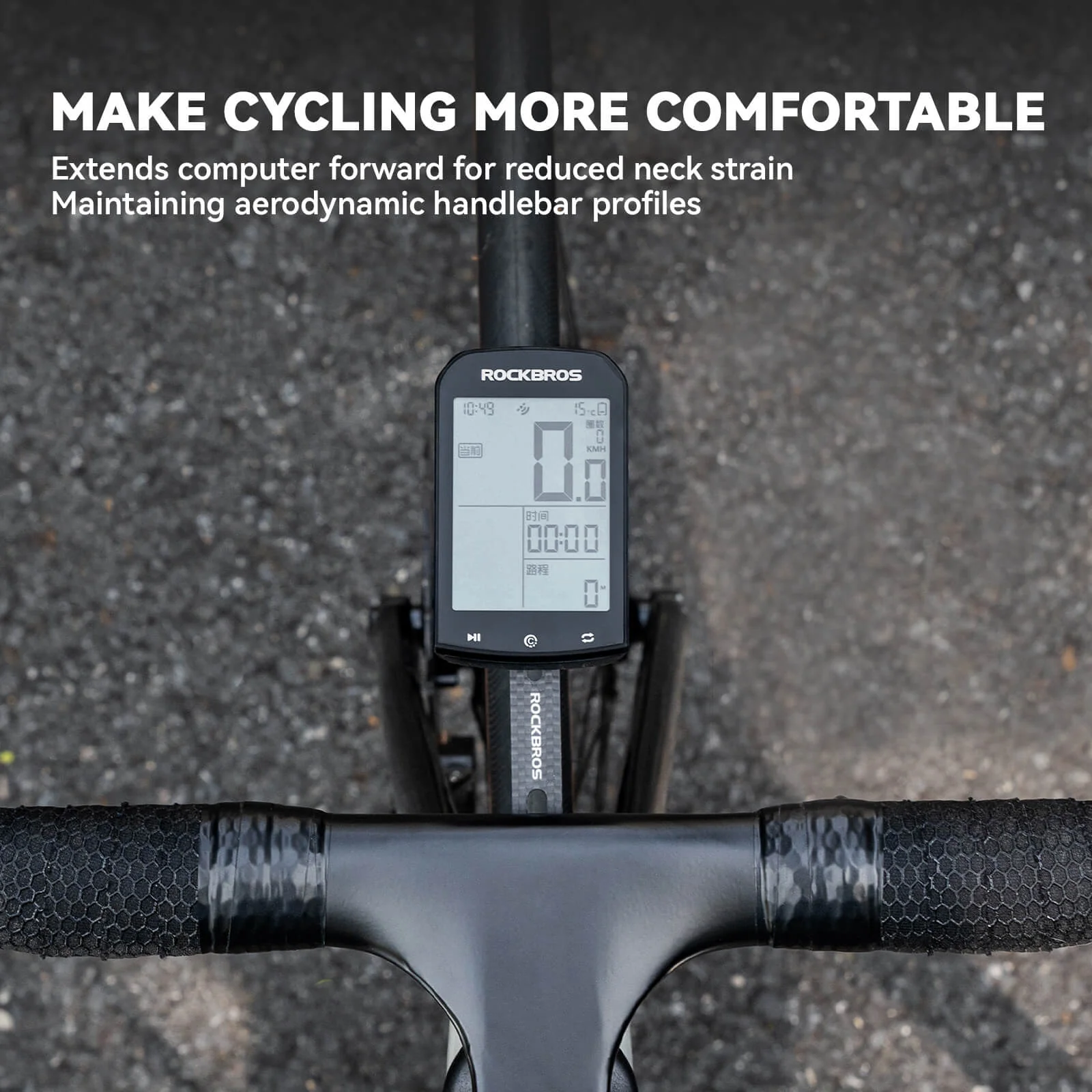 Nylon Bike Computer & Light Mount - Image 4