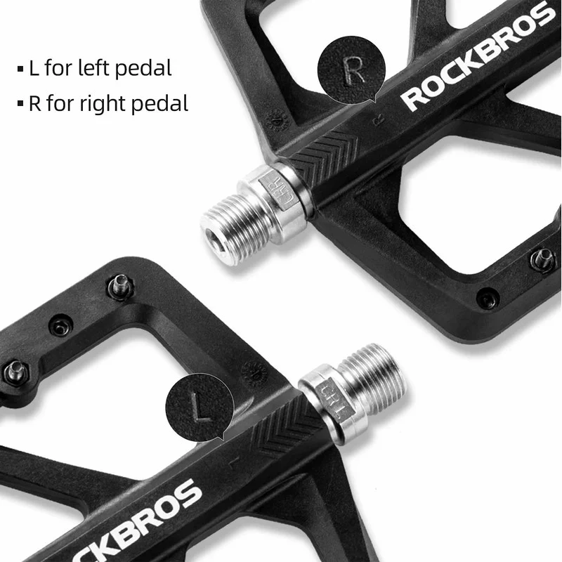 Nylon Fiber Bike Pedals 9/16 - Image 2