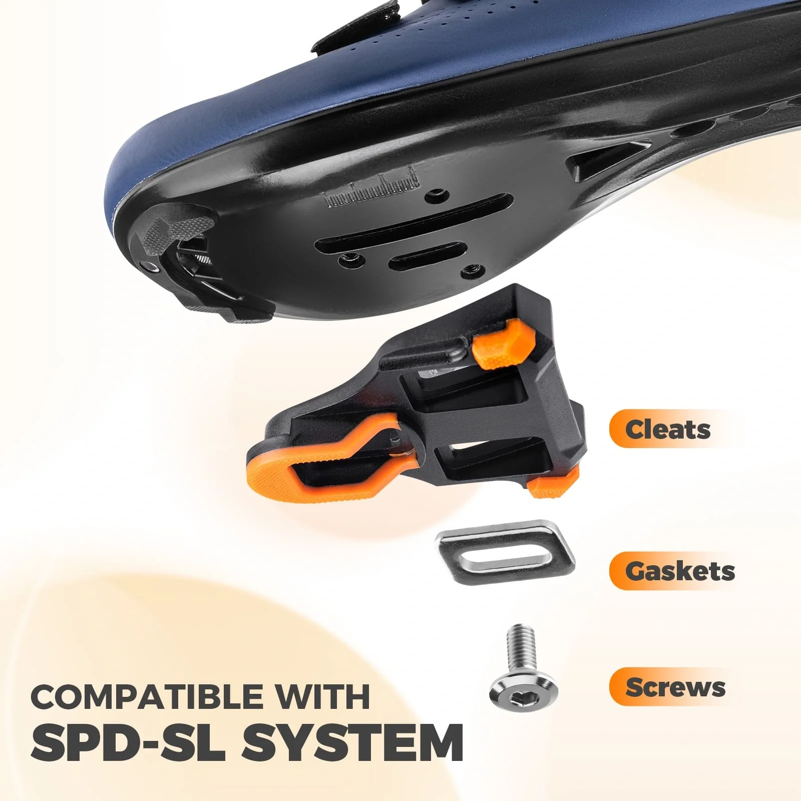 Nylon Road Bike Pedals (SPD) - Image 8