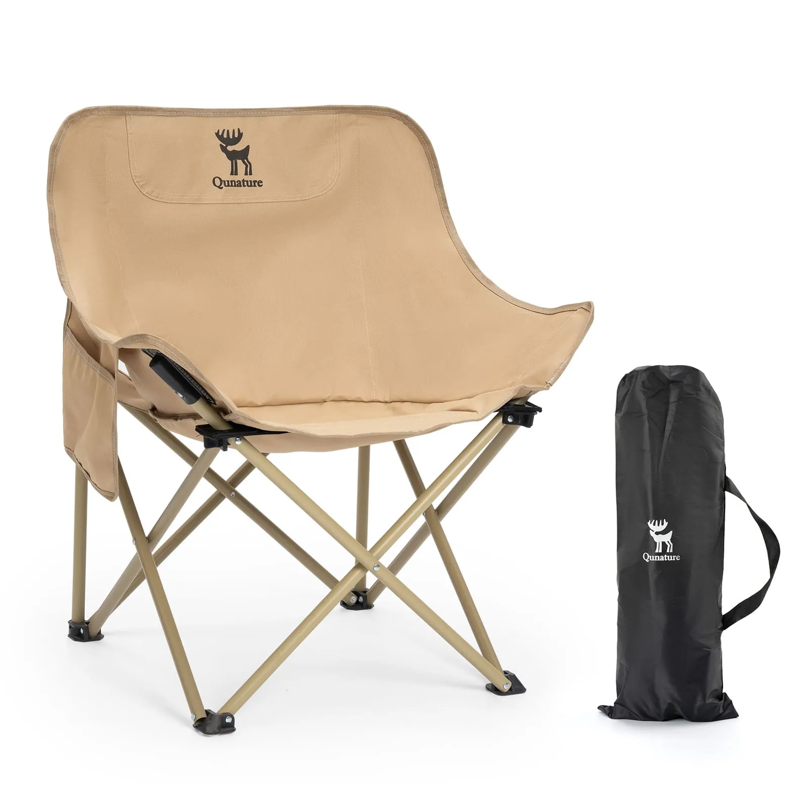 Outdoor Portable Folding Moon Chair - Image 2