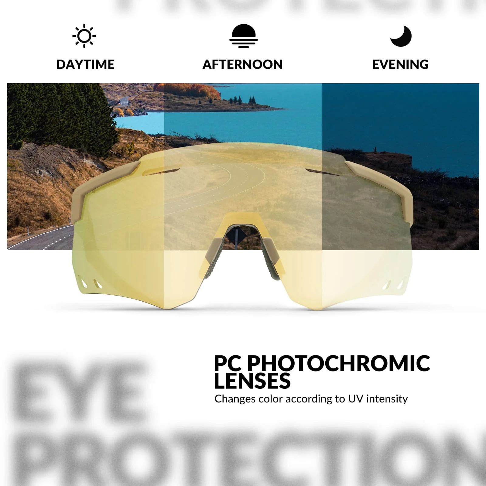 Photochromic Windproof Cycling Glasses - Image 25