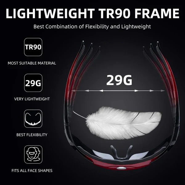 Polarized Cycling Sunglasses UV Protection - Image 10