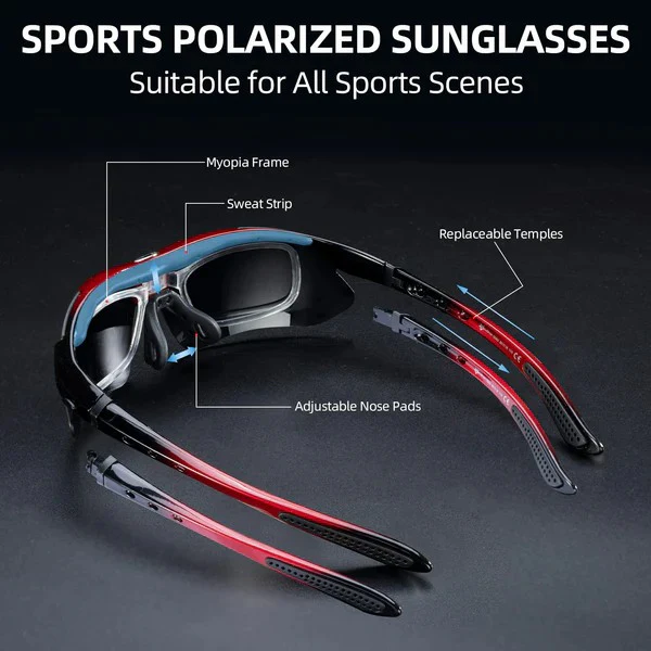 Polarized Cycling Sunglasses UV Protection - Image 12