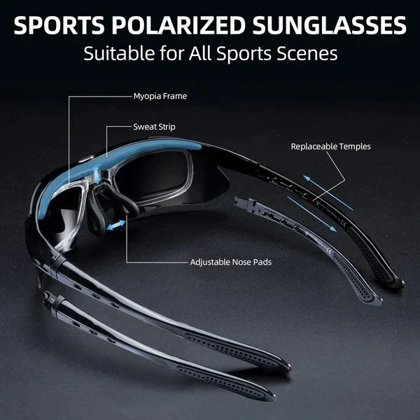 Polarized Cycling Sunglasses UV Protection - Image 14