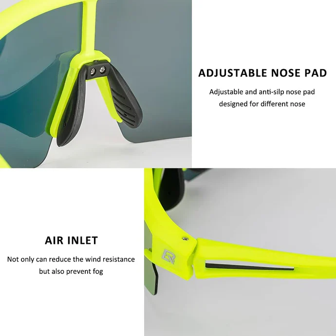 Polarized Cycling Sunglasses UV Protection Sports Eyewear - Image 14
