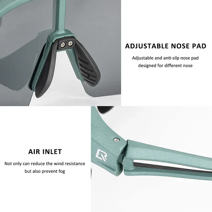 Polarized Cycling Sunglasses UV Protection Sports Eyewear - Image 17