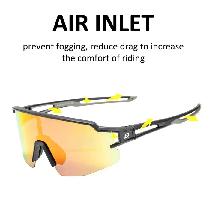 Polarized Cycling Sunglasses UV Protection Sports Eyewear - Image 9