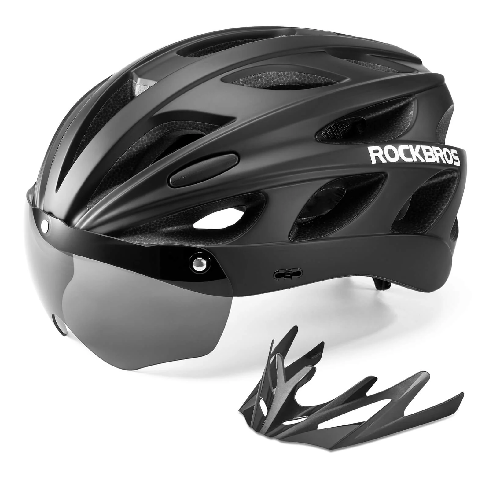 Pottier Bike Helmet with Visor and Goggles - Image 5