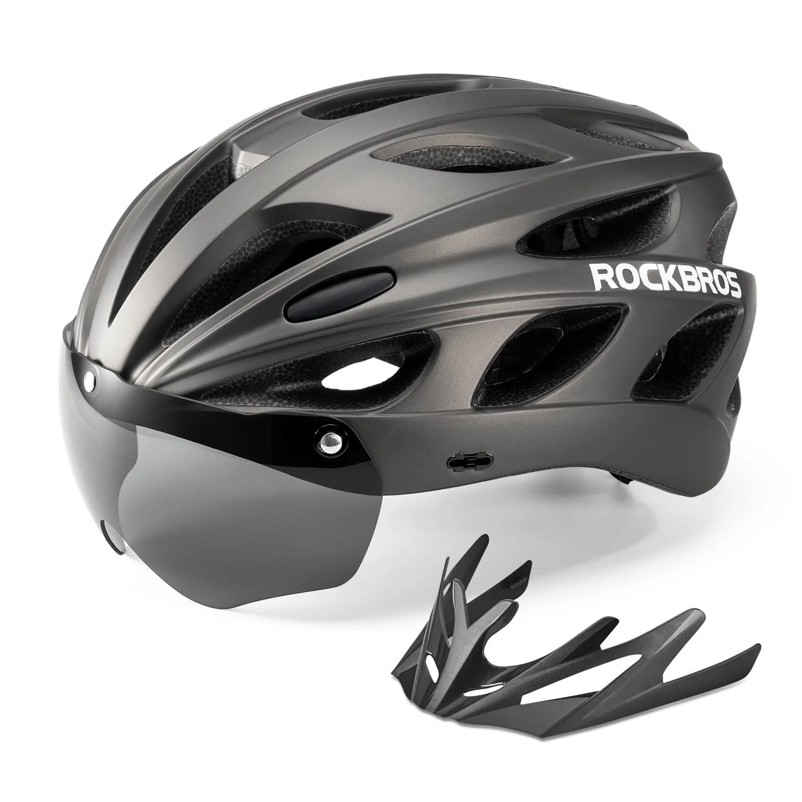 Pottier Bike Helmet with Visor and Goggles - Image 6