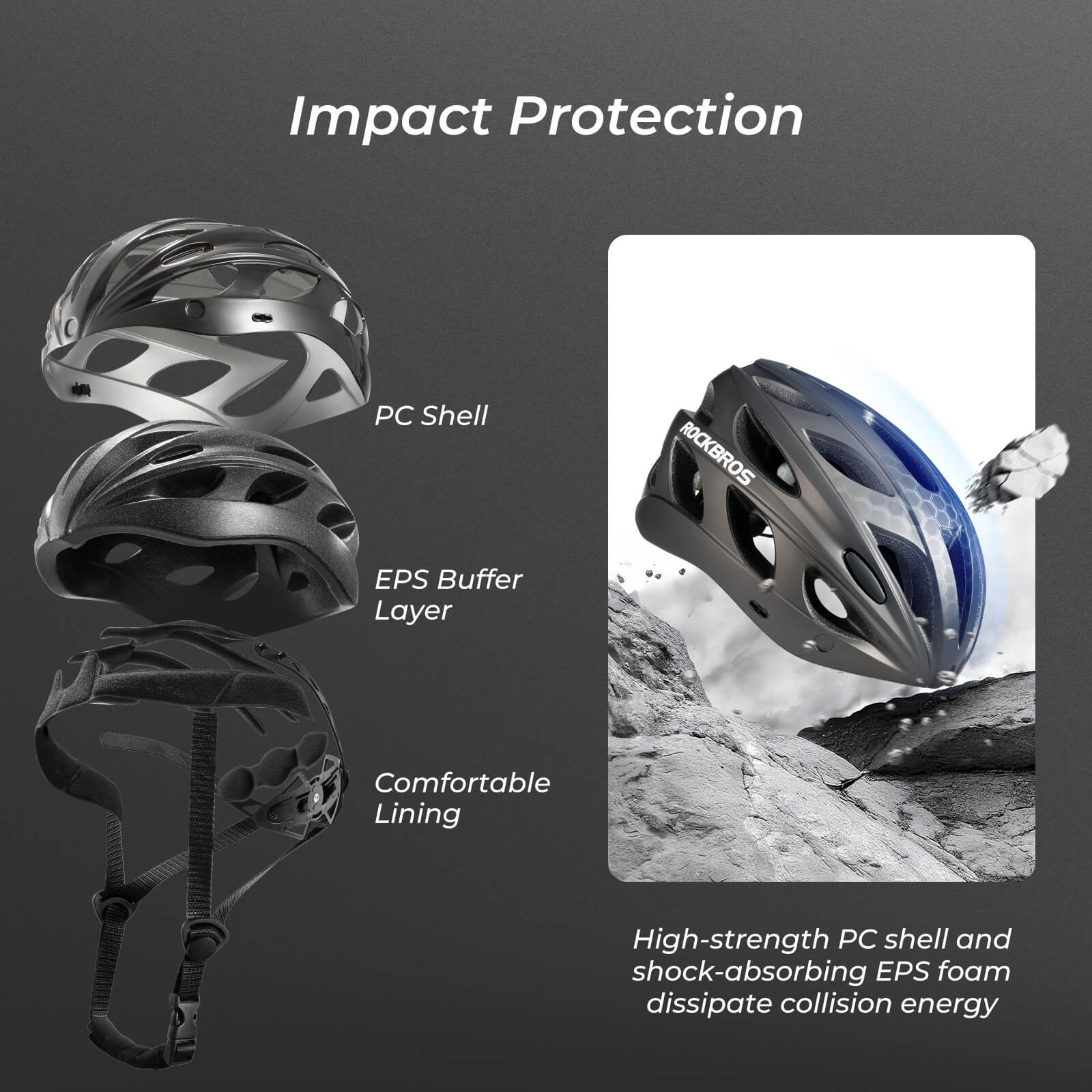 Pottier Bike Helmet with Visor and Goggles - Image 8