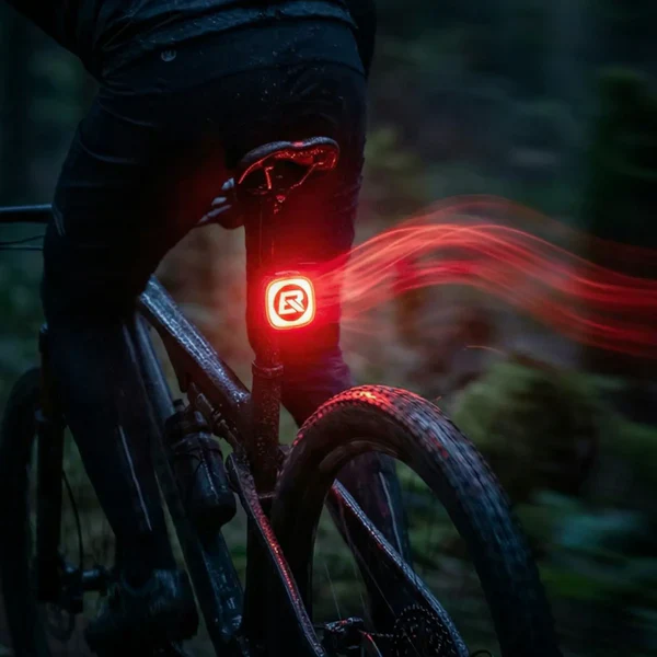 Q2MAX Emoji LED Smart Bike Tail Light - Image 10