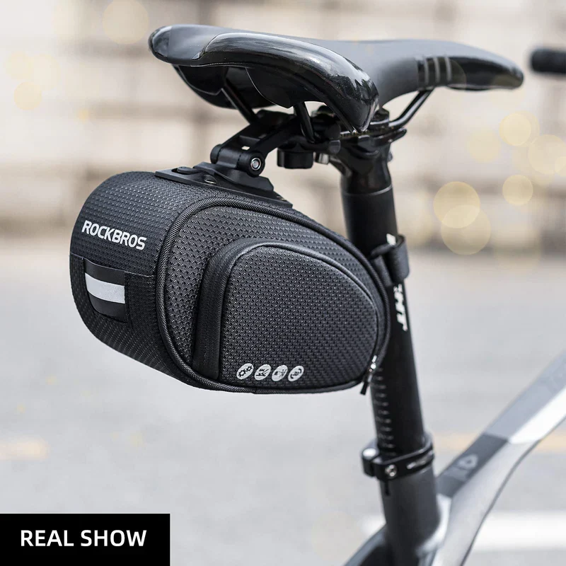 Quick-Release 500D Bike Saddle Bag - Image 8