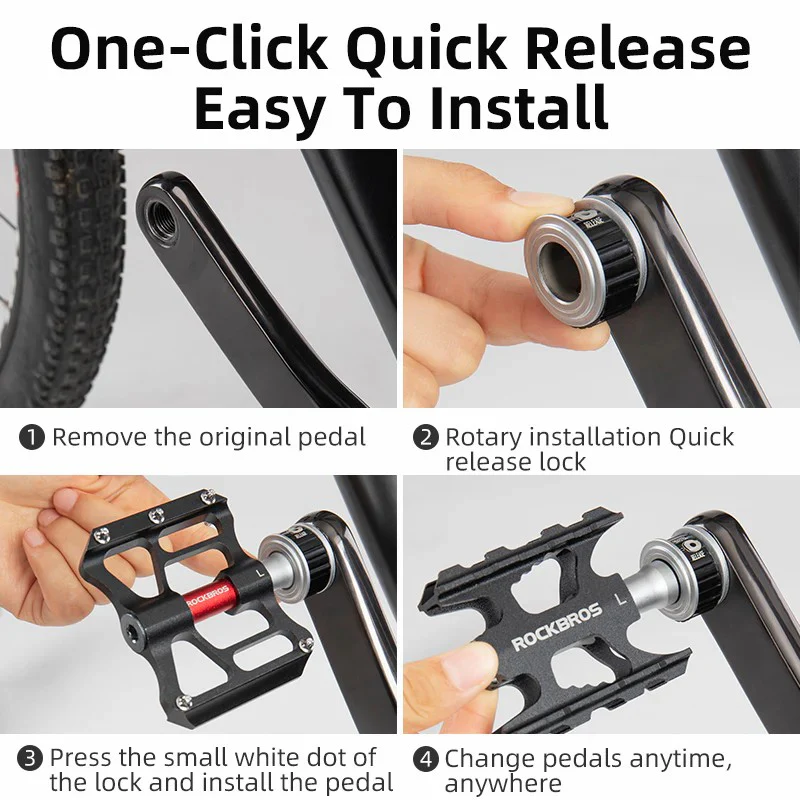 Quick-Release Bike Pedals - Image 7