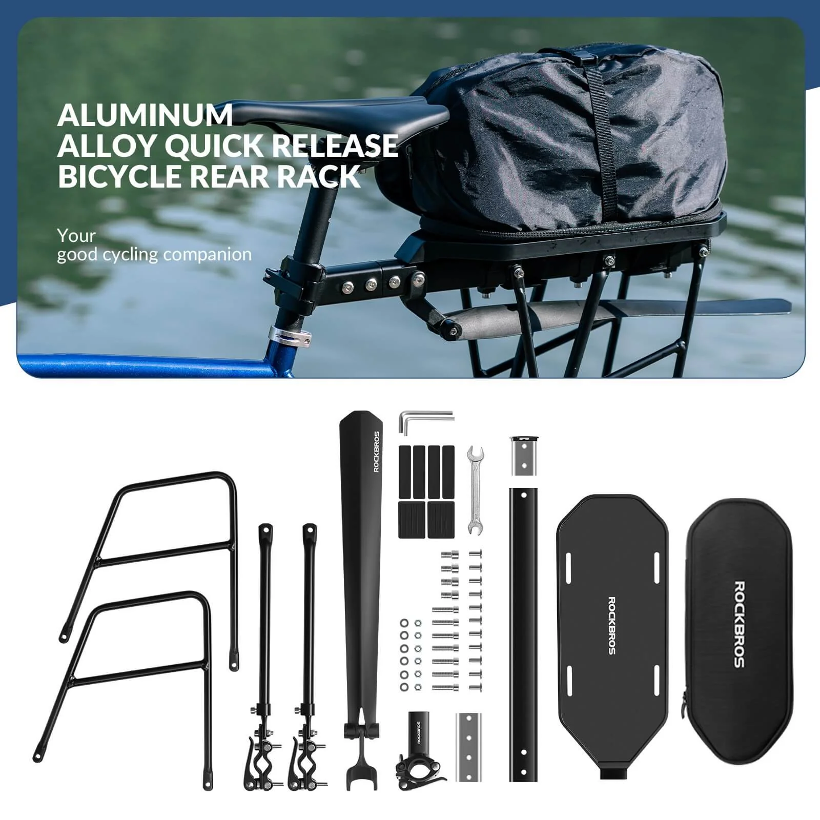 Quick Release Bike Rear Rack - Image 7