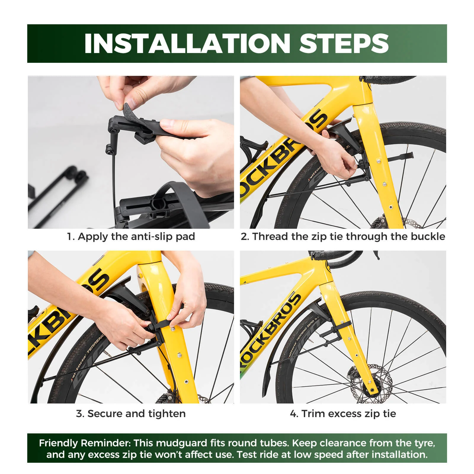 Quick Release Front & Rear Bike Fenders - Image 8