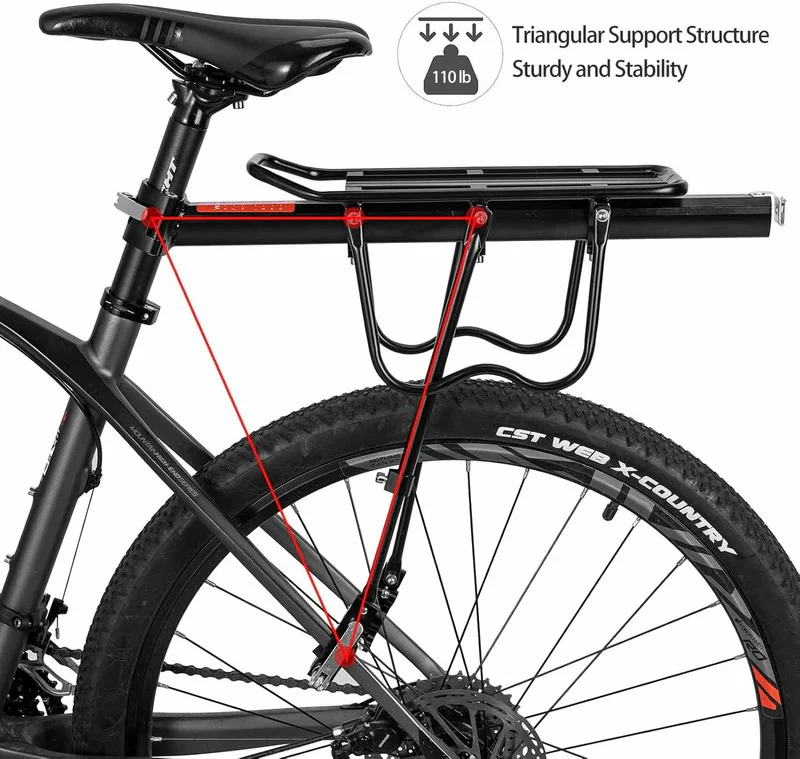 Quick Release Seatpost Bike Rack - Image 5