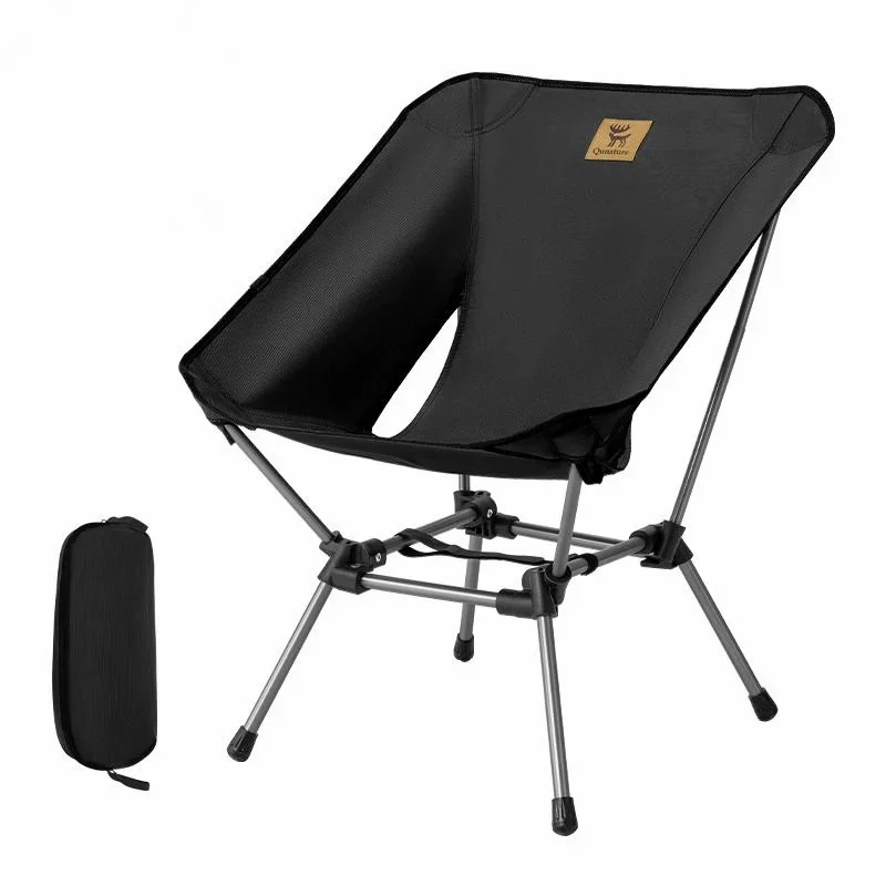 Qunature Lightweight Folding Camp Chair with Storage Bag - Image 3