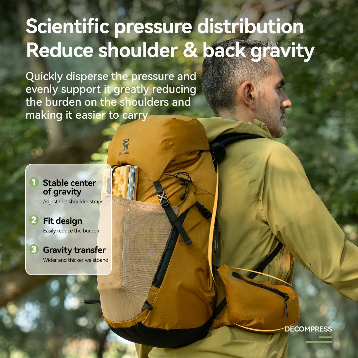 Outdoor Lightweight Hiking Backpack-25L - Image 8