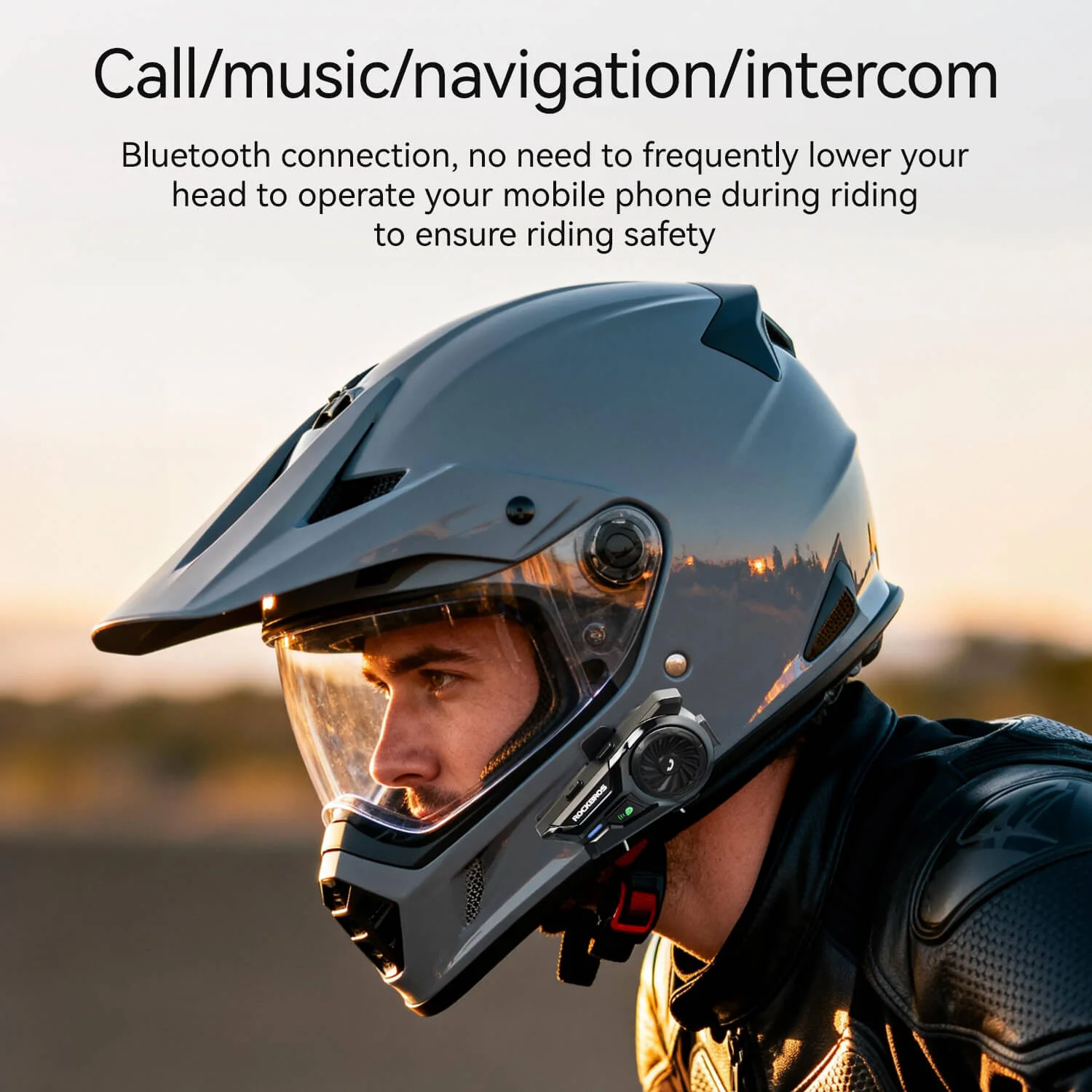 R1 Motorcycle Helmet Bluetooth Headset - Image 2