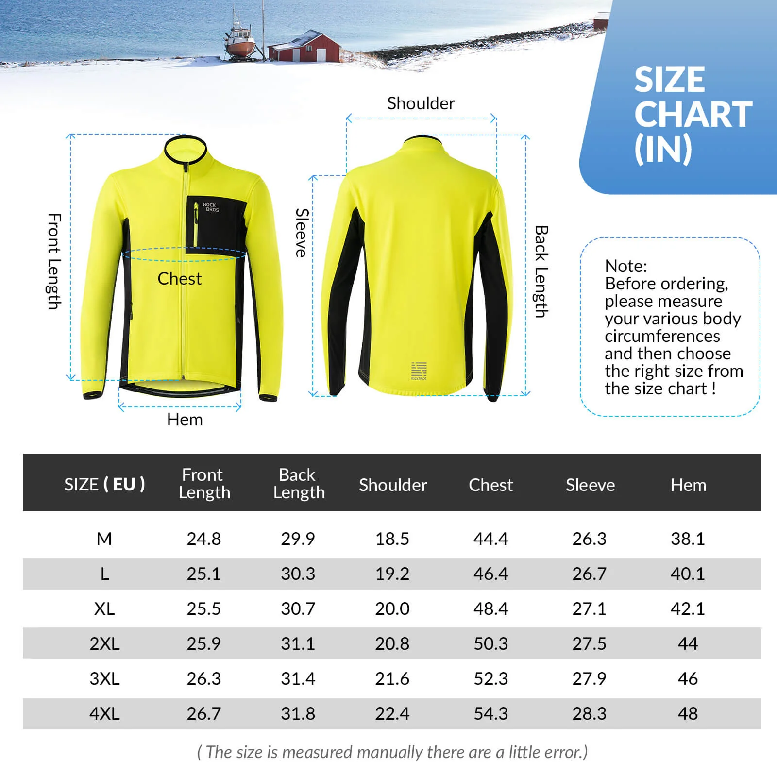 Unisex Reflective Thermal Cycling Jacket - Image 8