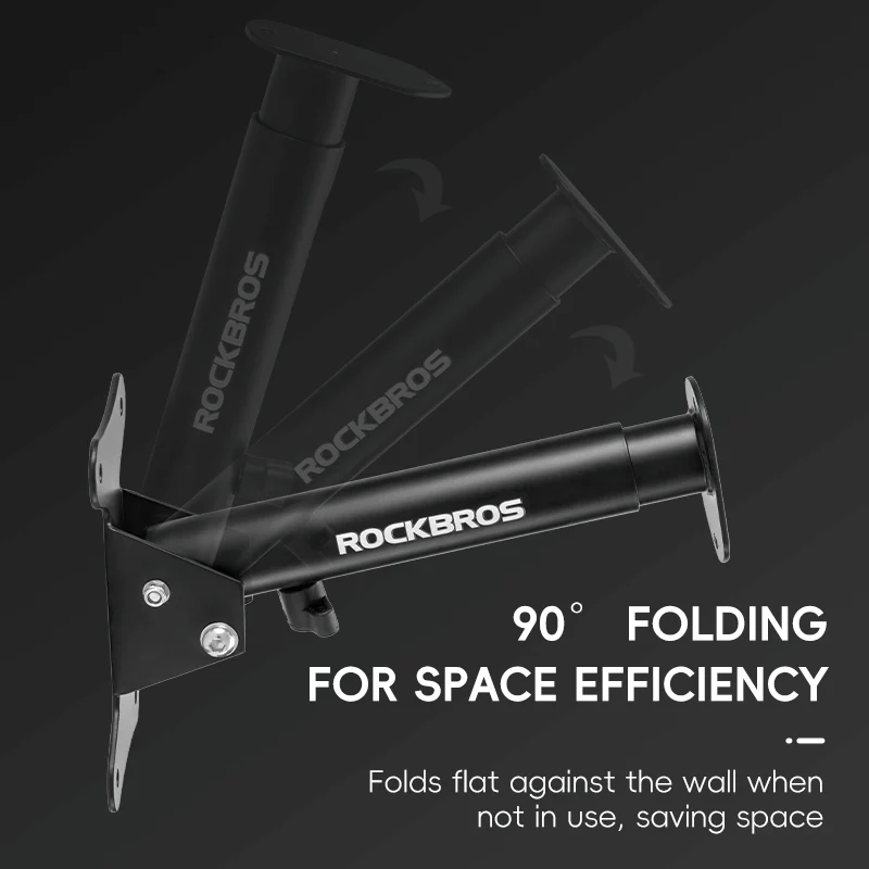 Retractable Wall-Mounted Bike Rack Space-Saving Bike Storage - Image 6