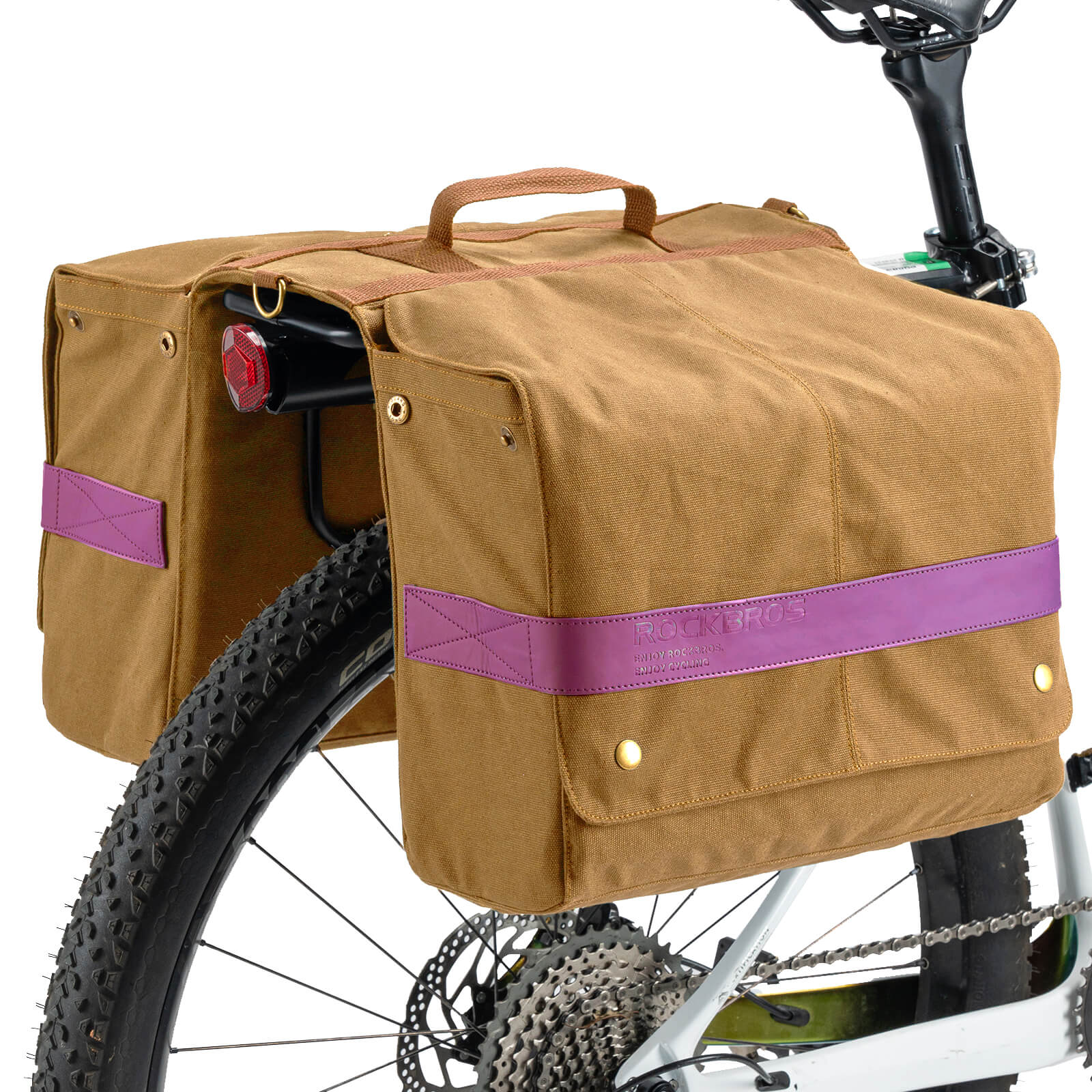 Retro Bike Pannier - 27L - Image 4