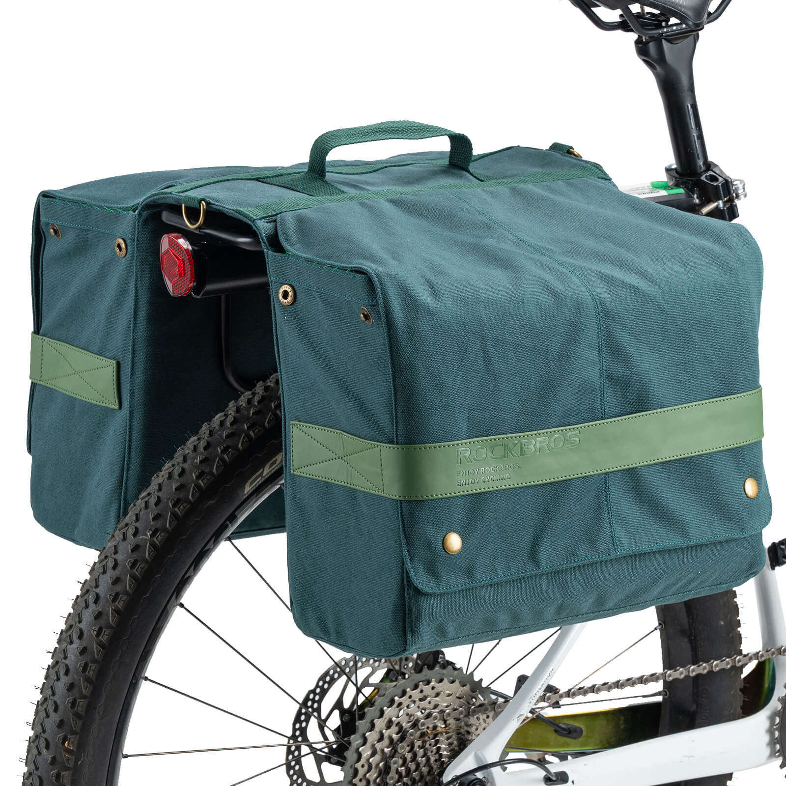 Retro Bike Pannier - 27L - Image 6