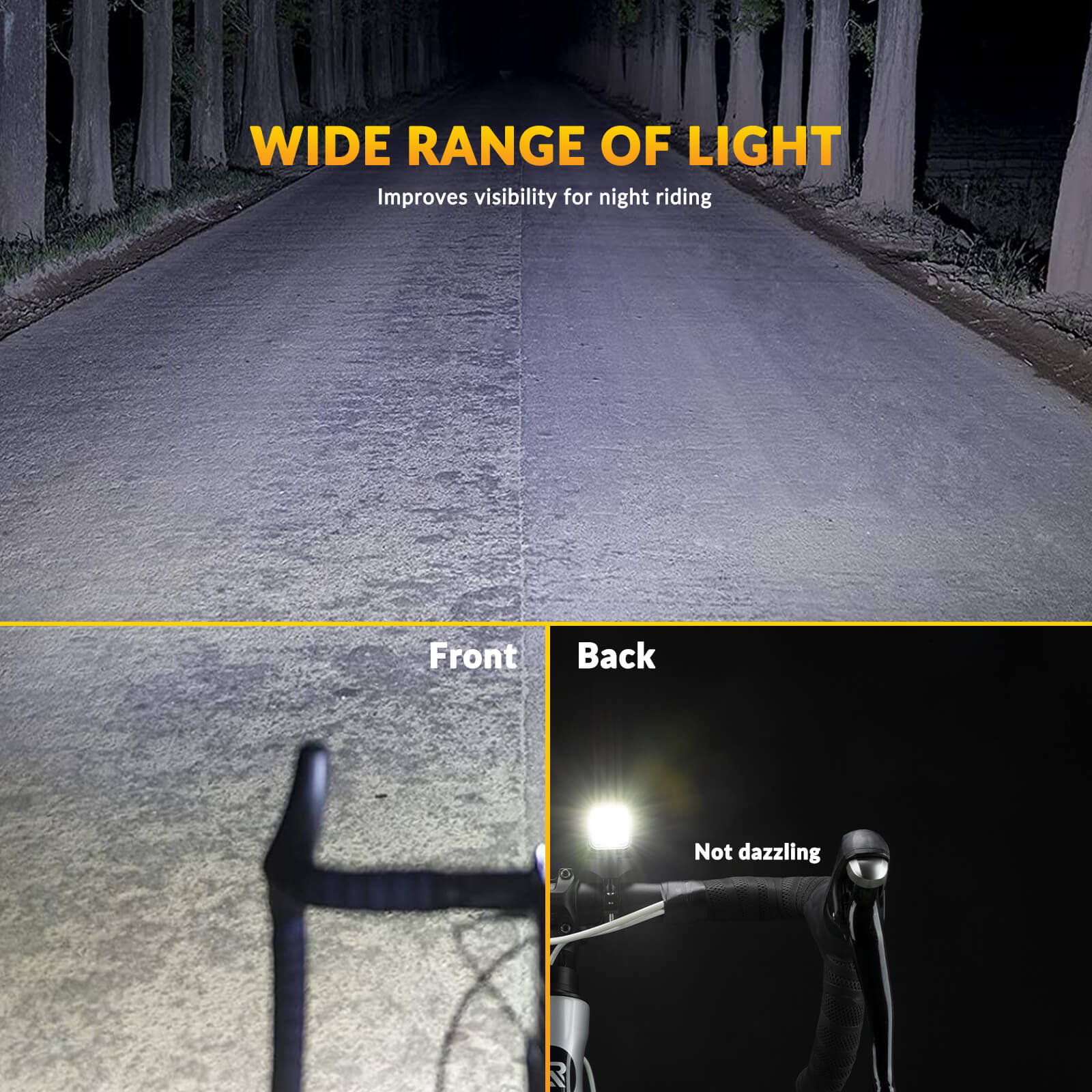 RHL1500 Bike Front Light with Intelligent Temperature Control - Image 5