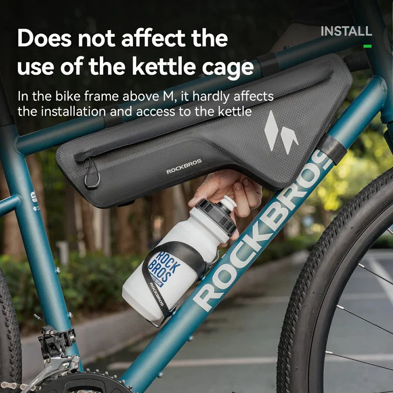 RideMate Bike Down Tube Bag - 1.9L - Image 6