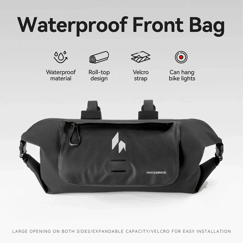 RideMate Bike Front Handlebar Bag - 8L - Image 2